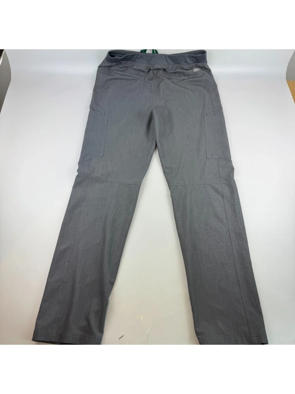 FIGS Mens Size LT Tall 34in Inseam Axim 2.0 Cargo Scrub Pants Gray T2001T